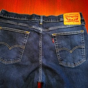 Blue jeans, Levis 514 ,36 x30, dark blue